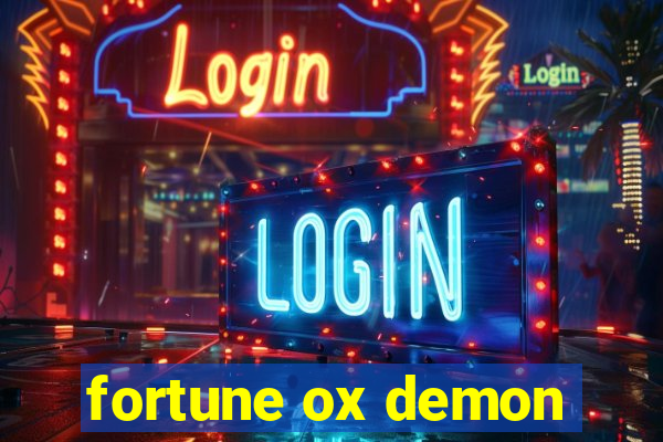 fortune ox demon